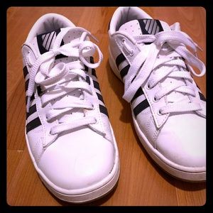 K-Swiss sneakers, white. Men’s 10.5 US